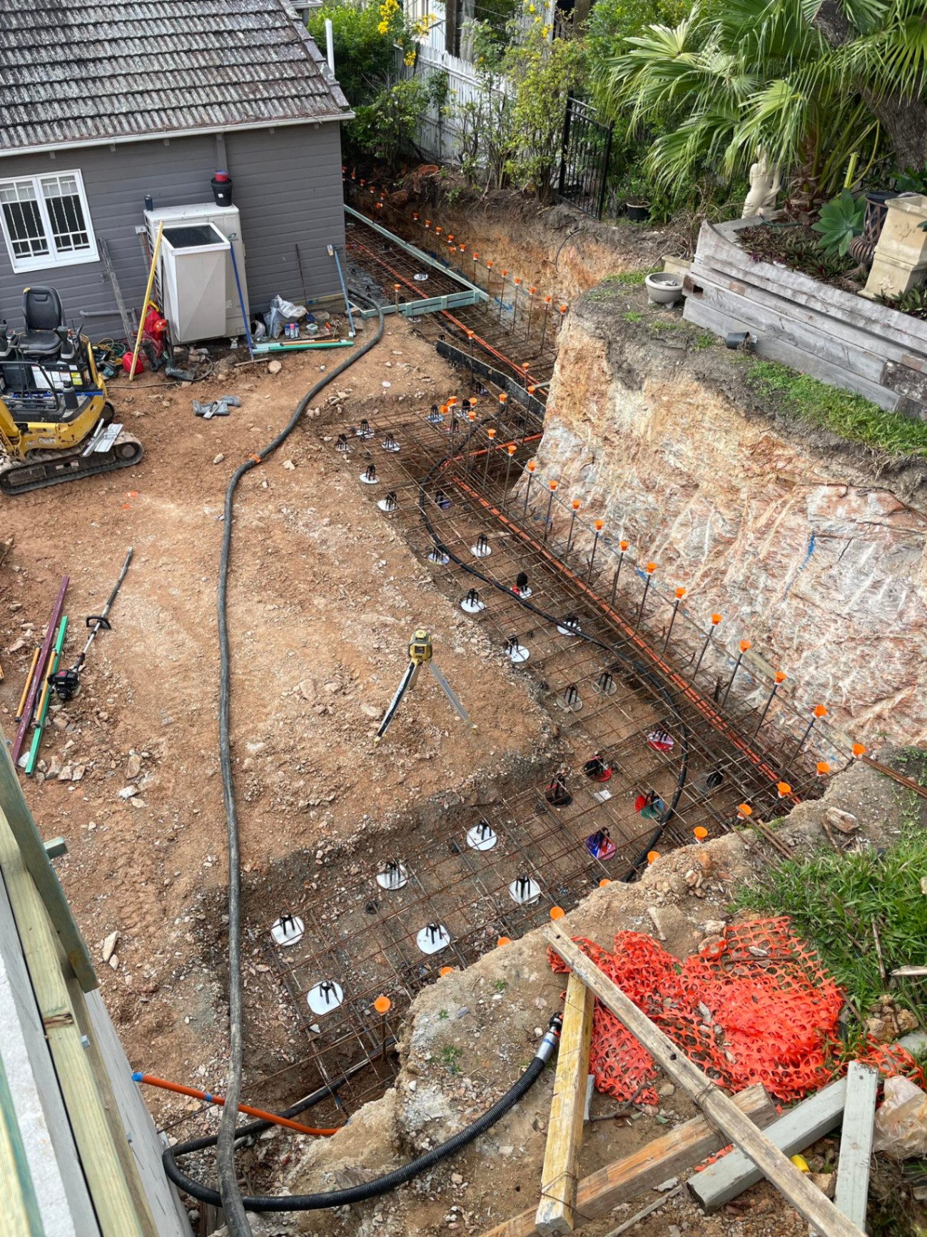 Footings, Drainage & Site Prep